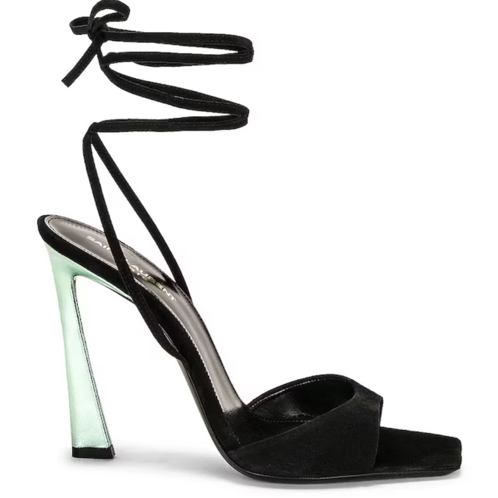 NEW IN BOX SAINT LAURENT
Vitti Wrap Around Sandal